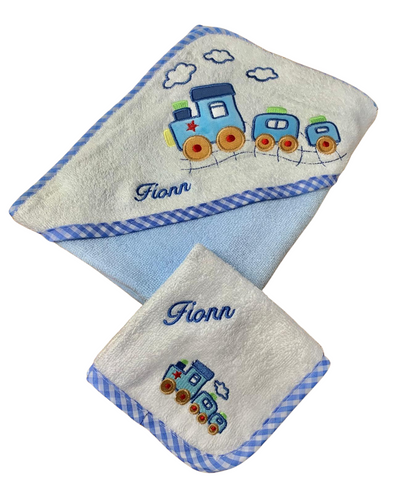 Personalised Hooded Baby Towels