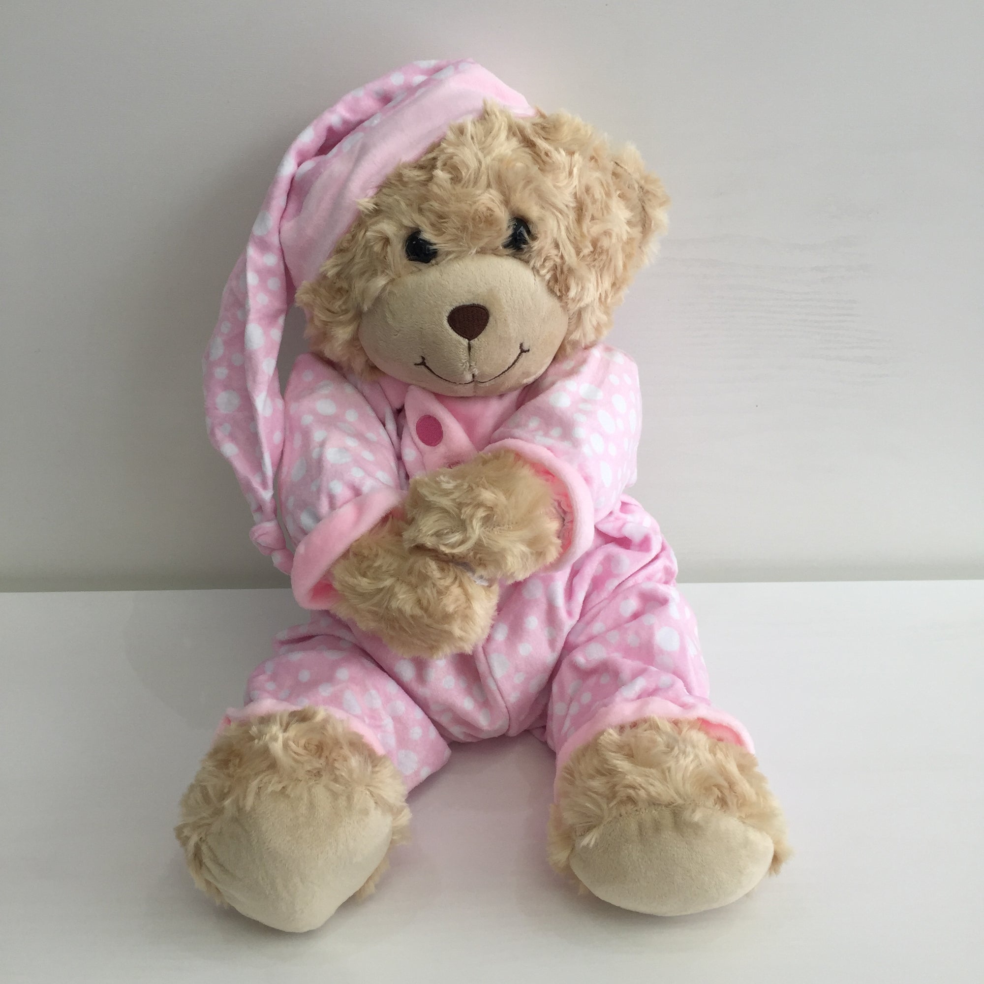 Pink bedtime hot sale bear